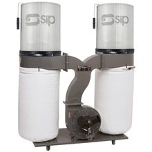 SIP SIP-01994 3hp High-Filtration Single Bag Dust Collector