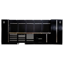 Draper BUNKER® 25 Piece Modular Storage Combo with Sink and Hardwood Worktop, 4915mm