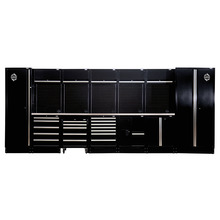 Draper BUNKER® 25 Piece Modular Storage Combo with Stainless Steel Worktop 4915mm