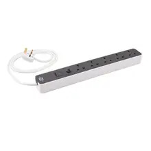 XMS26EXTLEAD XMS Brennenstuhl 1.5M Trailing Lead (5 Gang)