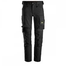 Snickers AW Stretch Trousers HP Black Size: 48