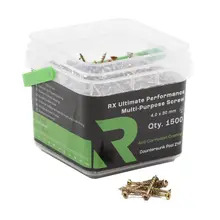 Rika MPSRX010 Ultimate Wood Screw 4.0 x 30mm RX CSK Pozi Multi Purpose Screw 1500pk