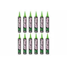 486023x12 Everbuild Sika Pinkgrip Solvent-Free C4 Adhesive 380 ml - BOX OF 12