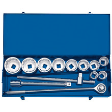Draper Metric Socket Set in Metal case, 1