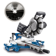 Scheppach 2000W Electric Mitre Saw / Chop Saw with 254mm Blade, 230V | HM254X