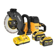 DeWALT DCS691X2 XR FlexVolt 230mm Cut-Off Saw 54V 2 x 9.0Ah Li-ion