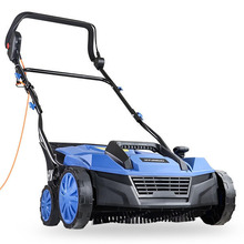 Hyundai 1600W 15'' 38cm Artificial Grass Sweeper Multi-use Brush 45L Collection Bag| HYSW1600E