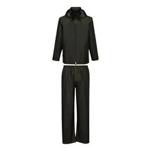 Portwest L440FNRM PVC Coated Rain Suit Medium