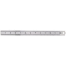 Draper Expert Stainless Steel Rule, 300mm, 12