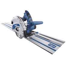 Scheppach 1200W Professional Plunge Saw with 2 x 700mm Guide Rails (160mm Blade / 55mm Cut) | PL55
