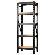 Draper BUNKER® 22 Piece Modular 5 Tier Racking with Hardwood Shelving, 750mm