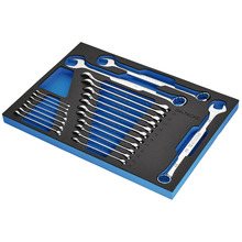 Draper BUNKER® Open End Spanner Set in EVA Foam Inlay (21 Piece)