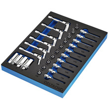 Draper BUNKER® Spark and Glow Plug Set in EVA Foam Inlay, 3/8