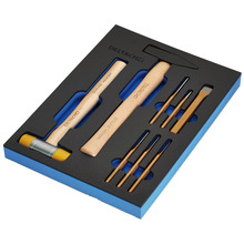 Draper BUNKER® Hammer and Pin Punch Set in EVA Foam Inlay (8 Piece)