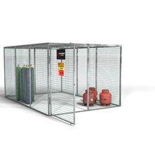Armorgard GGC13 Gorilla Gas Cage, Modular Bolt-together Gas Cage - 2412 x 3666 x 1831 mm