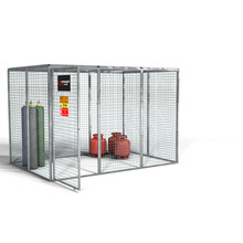 Armorgard GGC11 Gorilla Gas Cage, Modular Bolt-together Gas Cage - 2712 x 1866 x 1831 mm
