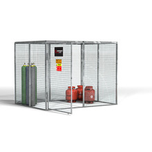 Armorgard GGC10 Gorilla Gas Cage, Modular Bolt-together Gas Cage - 2412 x 1866 x 1831 mm