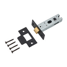 Eclipse 63 mm Bolt-Thru Tubular Mortice Latch - Matt Black - J73268