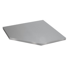 Draper BUNKER® Modular Stainless Steel Worktop for Corner Cabinet, 865mm