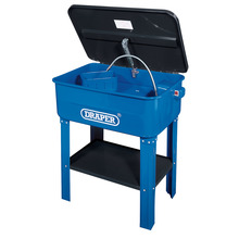 Draper 230V Floor Standing Parts Washer, 76L