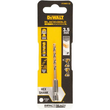 DeWALT 3.5mm Black & Gold 1/4