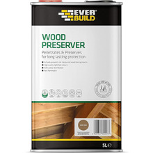 Everbuild 483723 Lumberjack Wood Preserver Dark Oak 5L