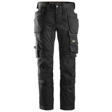 Snickers AW Stretch Trousers HP Black Size: 46