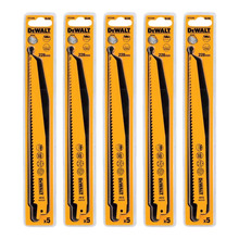 DeWalt BIM Recip Wood 228mm 6TPI 5PK