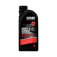 SCRUBB Grout & Cement Film Remover for Tiles, 1L