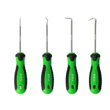 Rika PIHO004 Rikä 4-Piece Professional Precision Pick and Hook Set