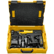 REMS 578047R001 Mini-Press 22v Profile M 2 x Batteries Including M15 M22 M28 Jaws