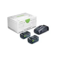 Festool 578815 SYS 18V 2xTBX8/SCA16 8ah Battery Energy Set