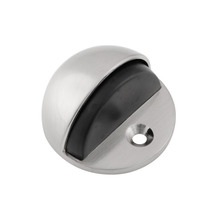 Eclipse Shielded Oval Door Stop 51 mm - Satin Nickel Plate - J95301