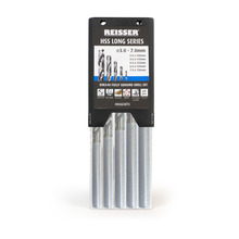 Reisser HSSGLSET5H HSS Long Series Drill Bit Set 3.0-7.0mm
