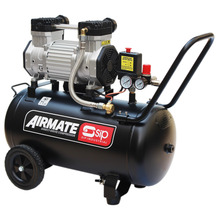 SIP SIP-05480 DD 3hp 50ltr Low Noise Oil-Free Compressor