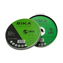 Rika ABRR009 Stainless Thin Cutting Disc INOX 125mm x 1.0mm x 22mm 10 Pack