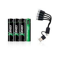 Coast ZITHION-X AAA Rechargeable AAA ZITHION-X Batteries Pack Of 4