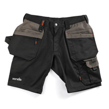 Scruffs Worker Plus Holster Shorts Black