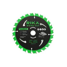 Rika Rik TCTR004 Razor Pro TCT Circular Saw Blade 165mm x 24T x 20mm
