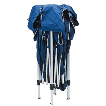 Concertina Gazebo, 3 x 3m, Blue