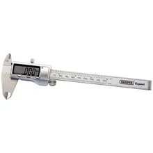 Draper 80859 Expert Dual Reading Digital Vernier Caliper, 0-150mm