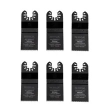 Rika MTB34JTx6 RIKÄ MTB34JT 34mm Japanese Tooth Wood Multi Tool Saw Blade 6pk