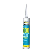 Everbuild 500 Bath & Sanitary Silicone Grey 295ML - 484838