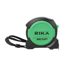Rika MEAS002 Rikä 8m Triple Lock Tape Measure | High Impact Rubberised Case