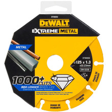 DeWalt EXTREME METAL 125x22.23x1.3mm
