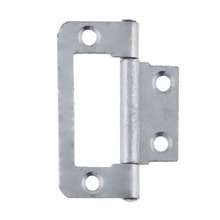 Eclipse 50 mm Steel Flush Hinge 4Pk - Bright Zinc Plate - J61400