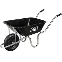 Excel 31501 100L Wheelbarrow with Steel Tray