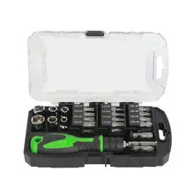 Rika SDRI033 Rikä 33-Piece Professional 1/4in Drive Screwdriver and Adapter Set