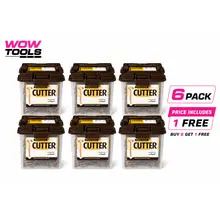 REISSER 8221580PBx6 CUTTER TUBS 5.0 x 80 C/W 2 x 25 TORSION BITS (2400) x6 tubs (1 Tub Free)