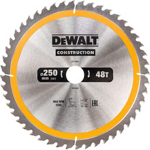 DeWalt Circ Saw Blade 250x30mm 48T